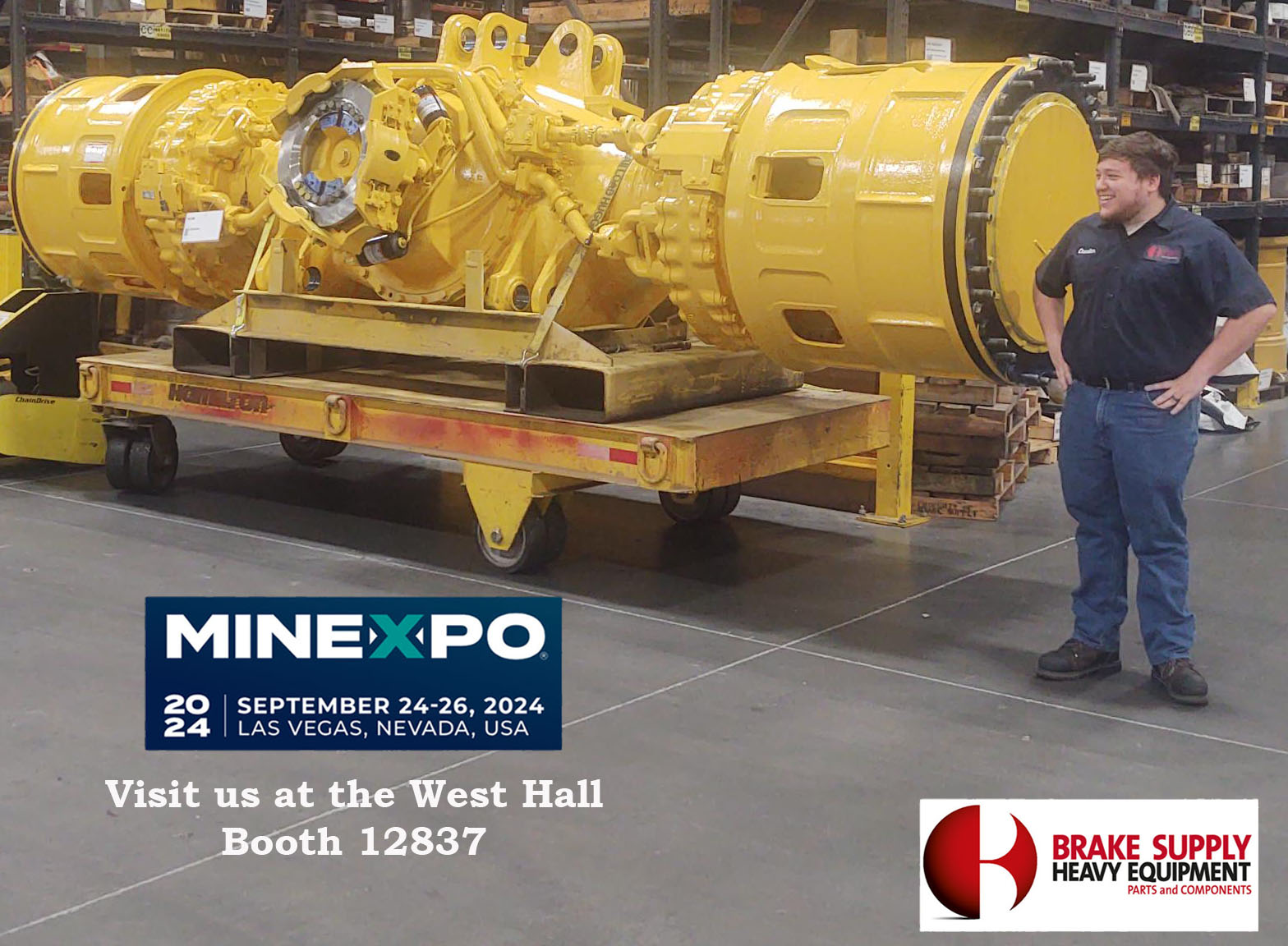 Visit Brake Supply at Mine Expo 2024 Brake Supply Heavy Equipment